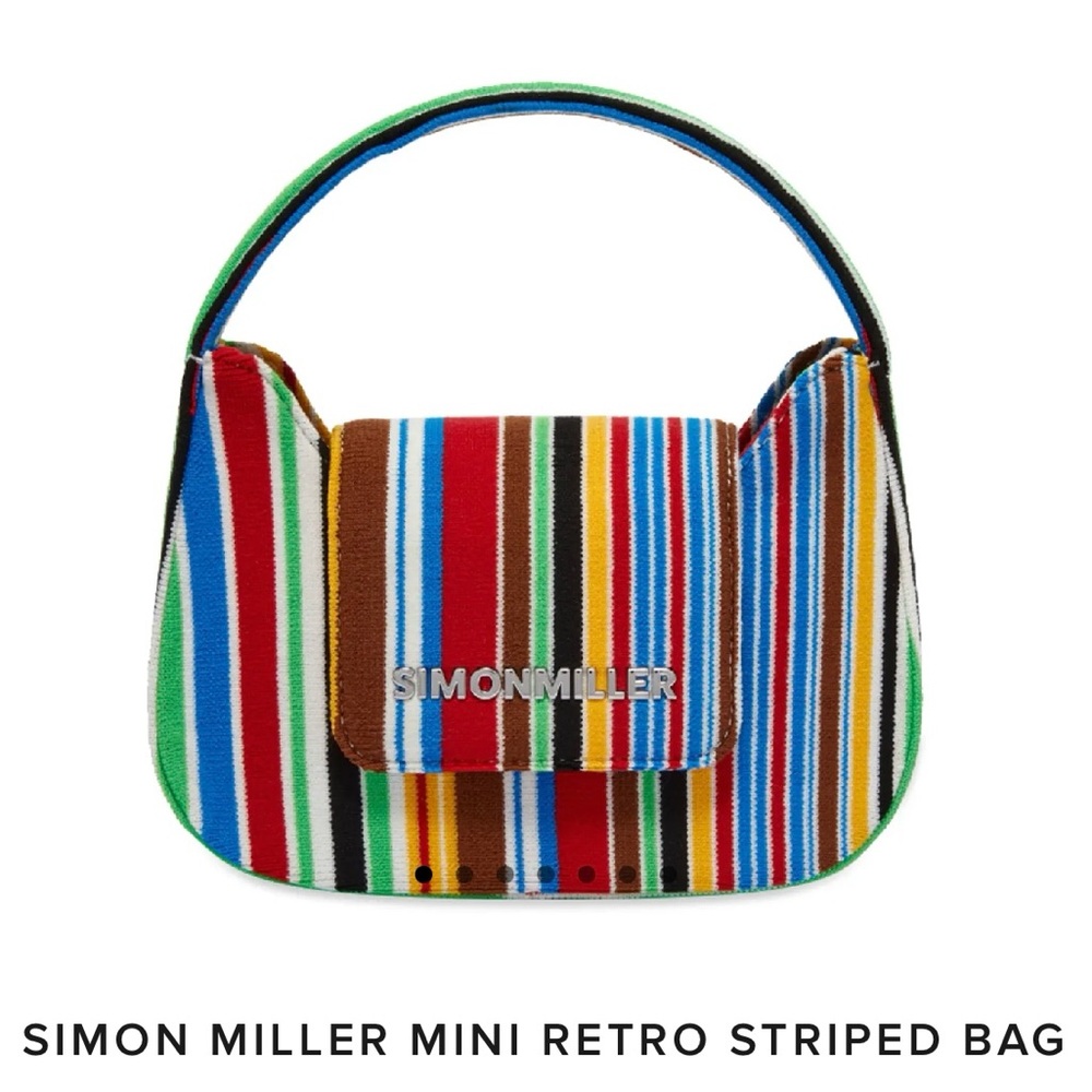 Simon Miller Striped Mini Bag